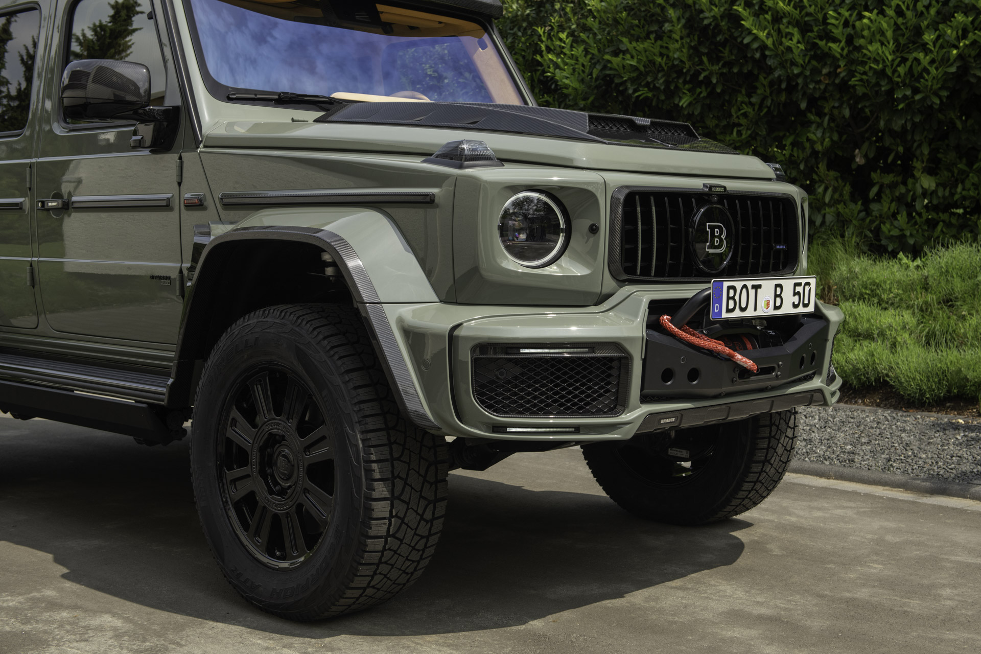 BRABUS 800 4X4² STEALTH GREEN BRABUS 800 4X4² STEALTH GREEN