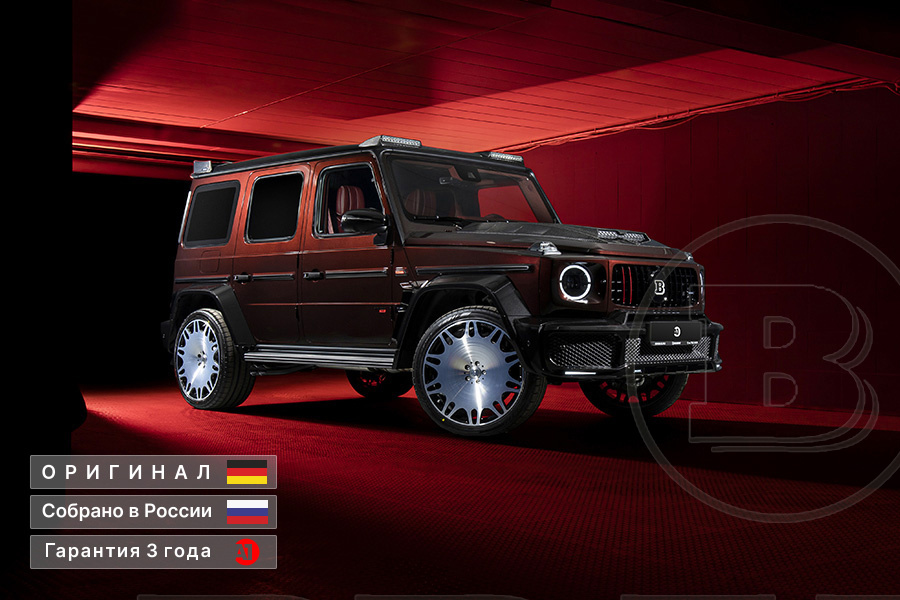 G 63 BRABUS Красный салон
