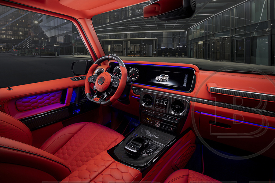 G 800 Красный салон