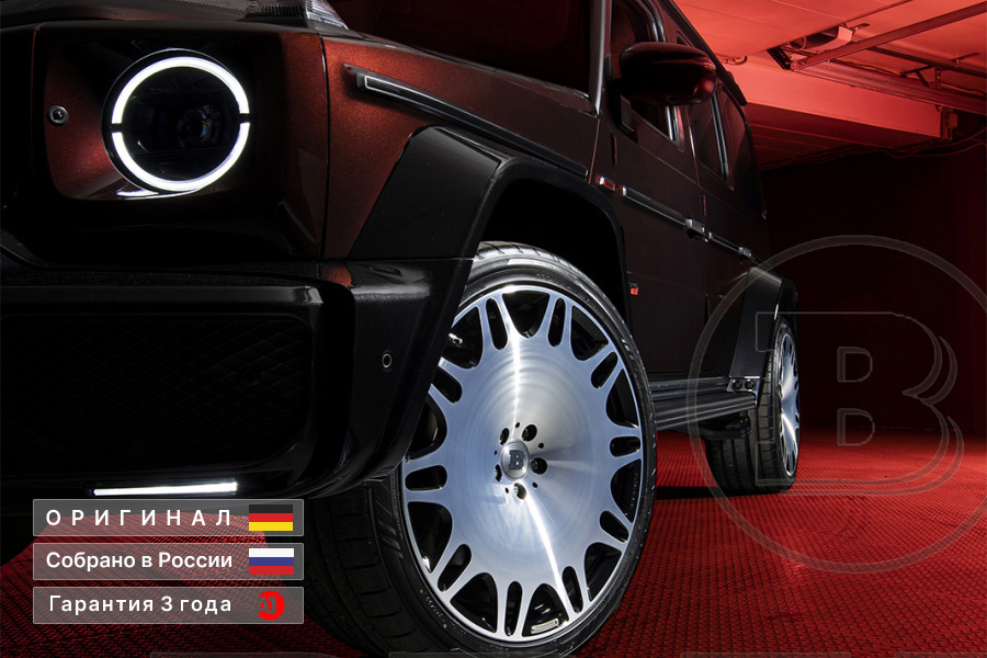 G 63 BRABUS Красный салон