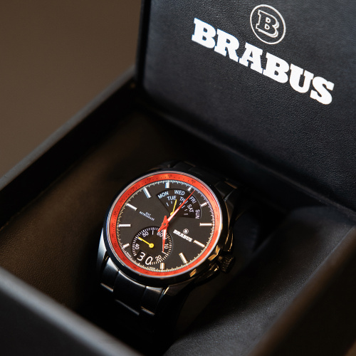 Часы BRABUS Retrograde II (красные)