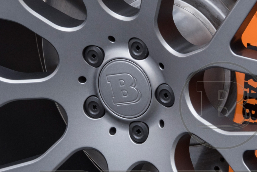 декоративные колпачки колесных болтов BRABUS, черного цвета