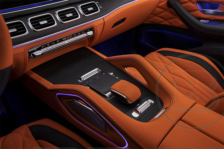 GLE Оранжевый салон