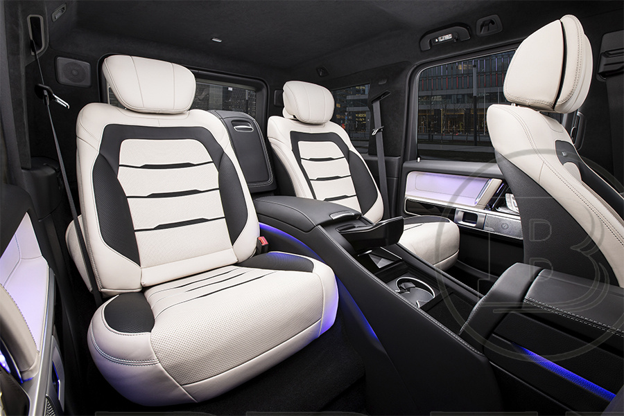 G 63 Черно-белый салон