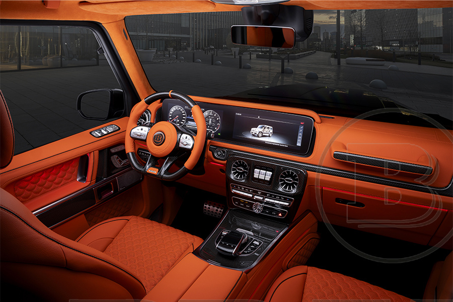 G 700 Оранжевый салон