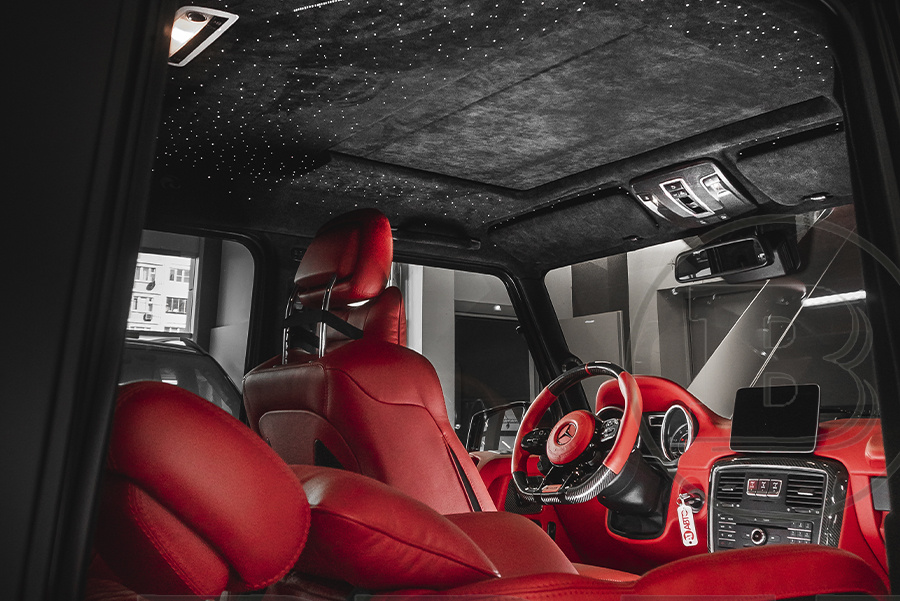 G 63 BRABUS Кожаный салон/потолок звездное небо