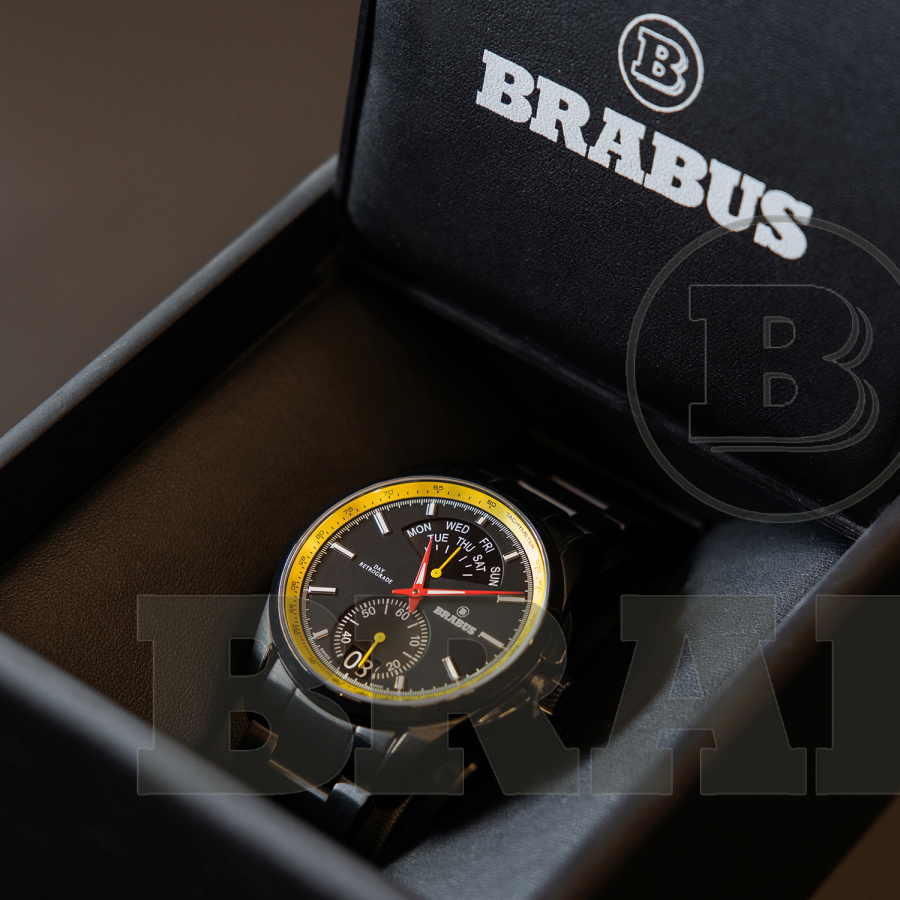Часы BRABUS Retrograde II (желтые)