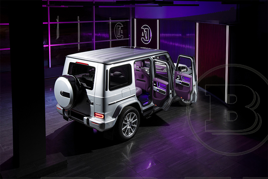 G 63 Фиолетовый салон